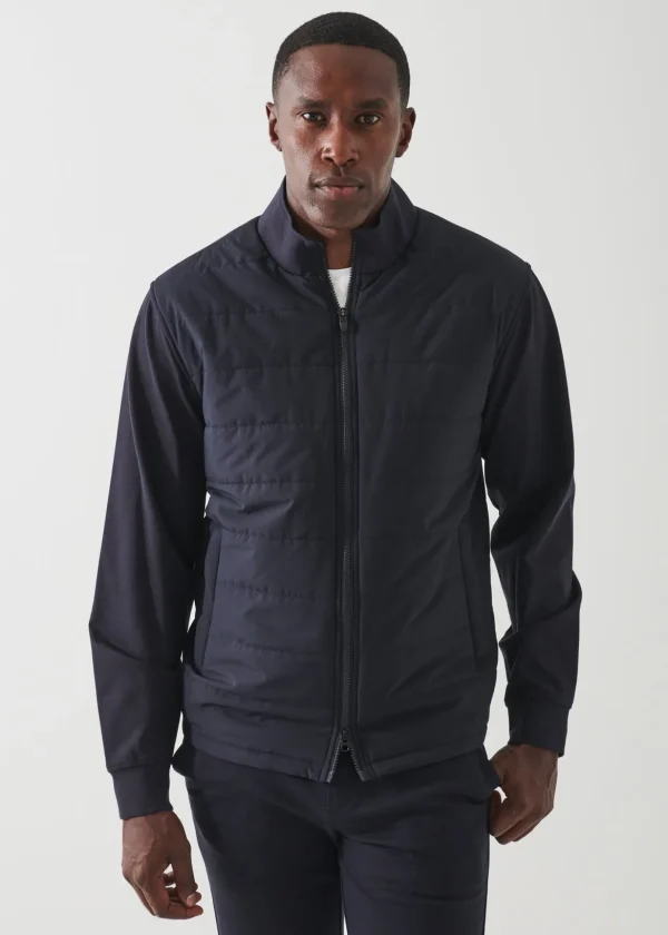 Active Quilted Bomber Jacket