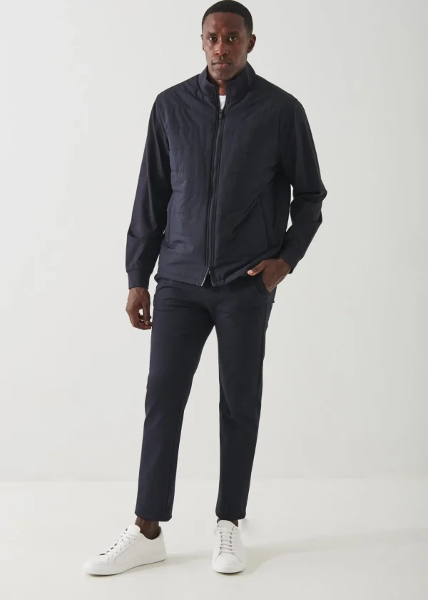 Active Quilted Bomber Jacket