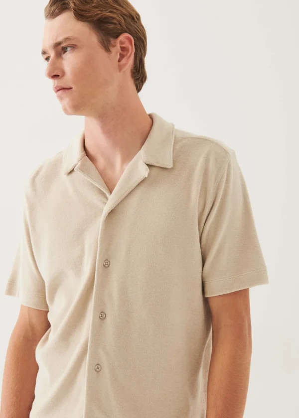 Beach Terry Camp Collar Shirt