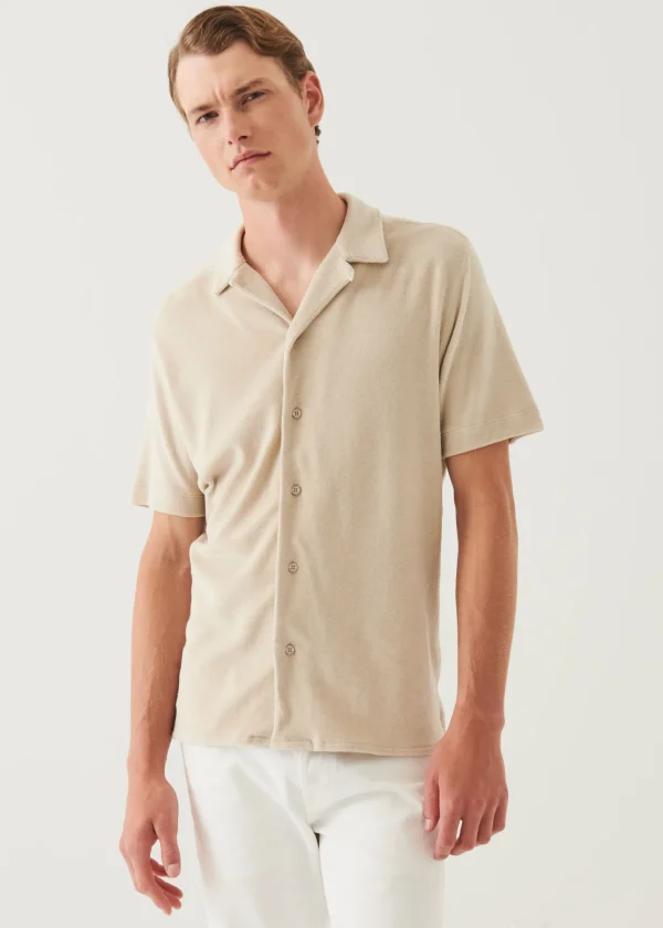 Beach Terry Camp Collar Shirt