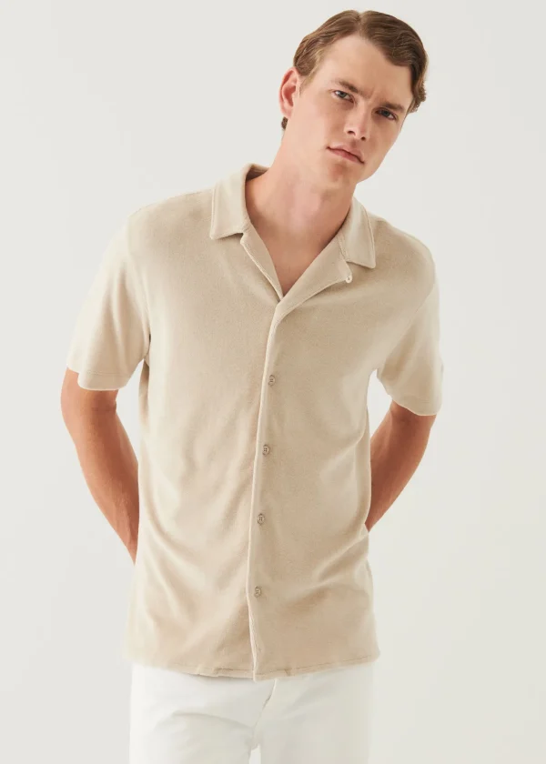 Beach Terry Camp Collar Shirt