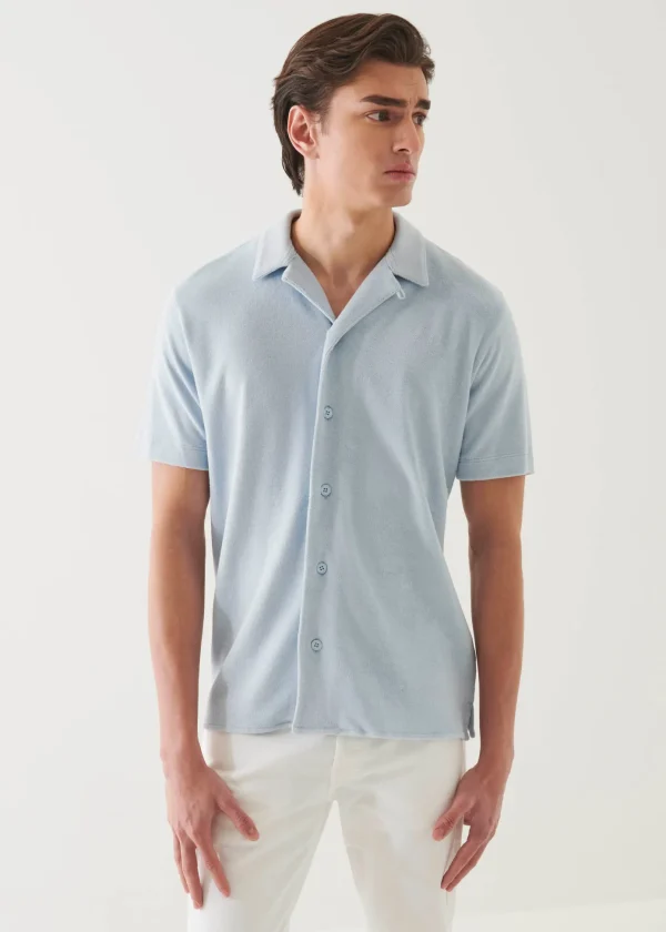 Beach Terry Camp Collar Shirt