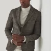 Boucle Two-Button Blazer