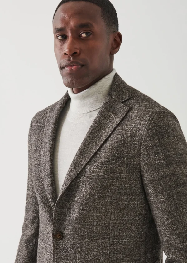 Boucle Two-Button Blazer