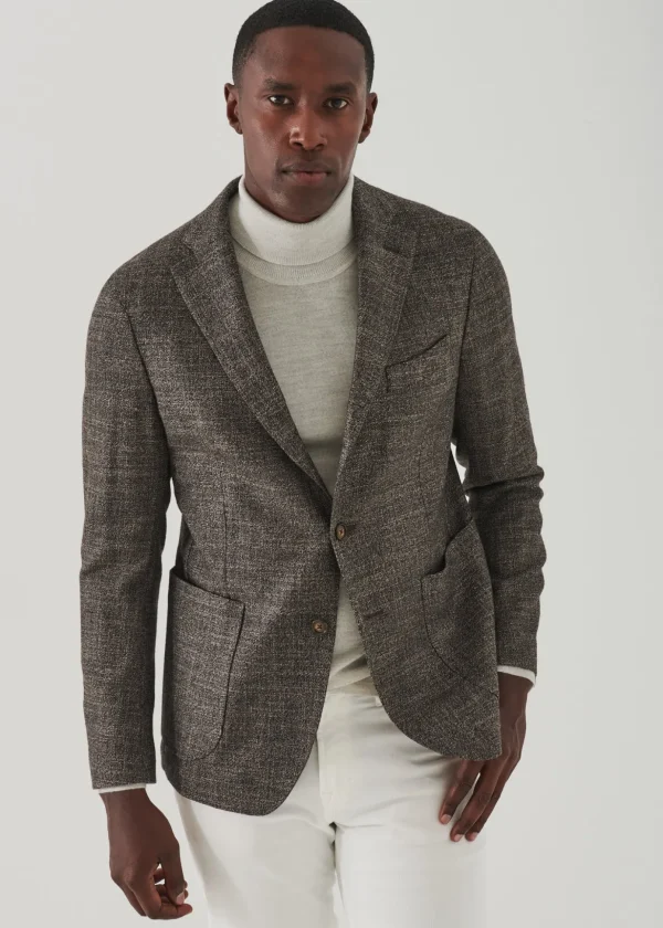 Boucle Two-Button Blazer