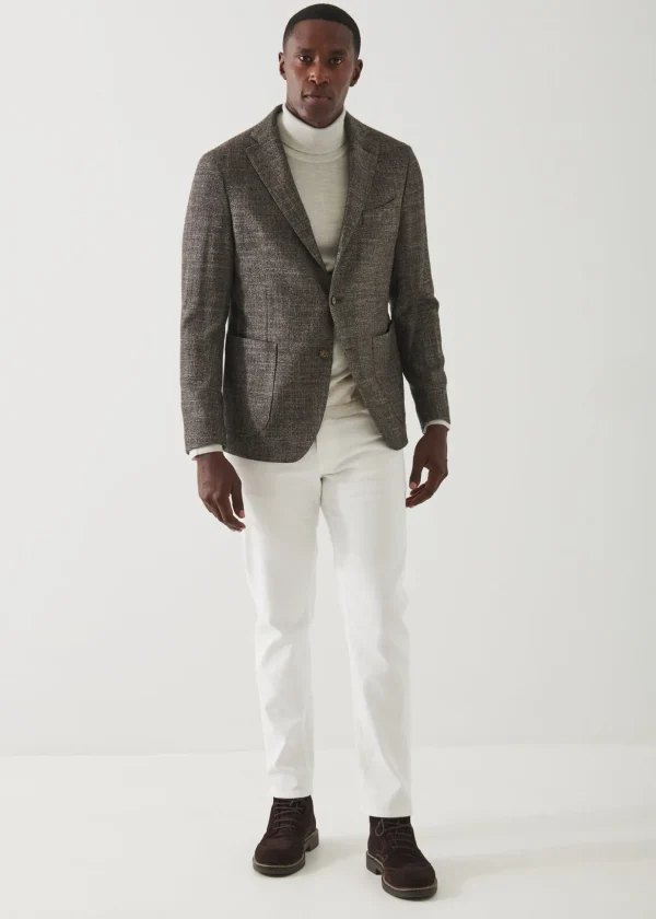 Boucle Two-Button Blazer