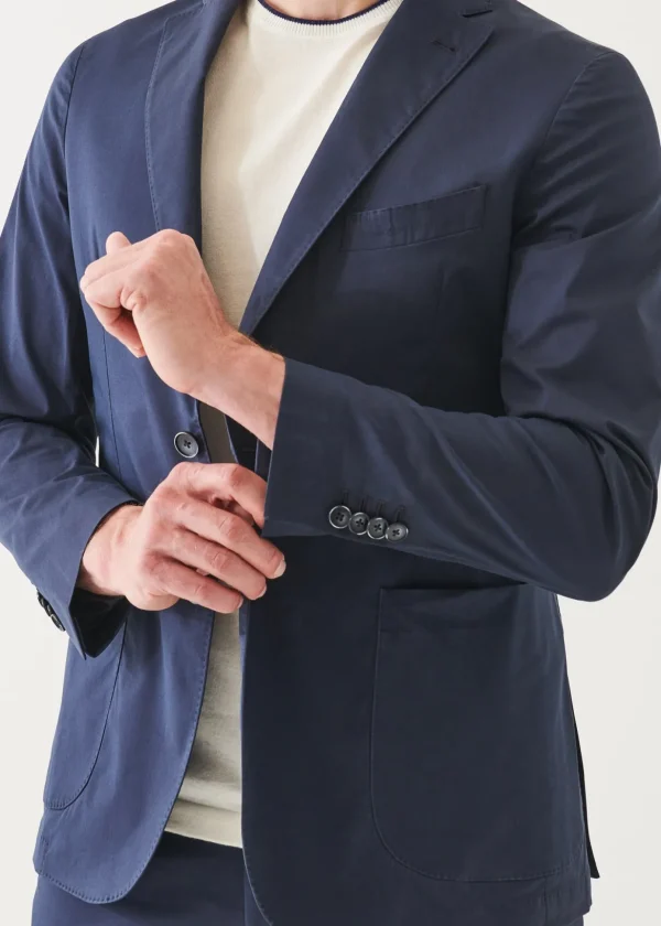 Cotton Blend Blazer