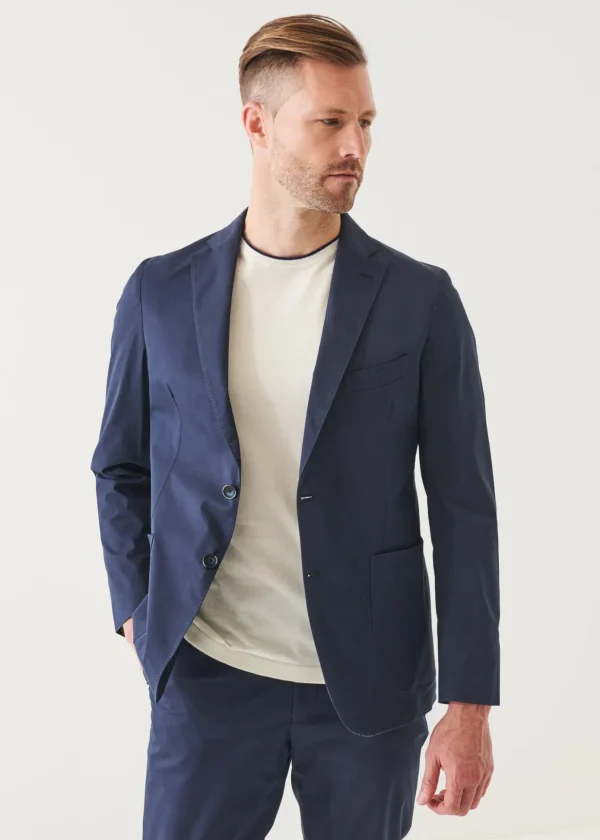 Cotton Blend Blazer