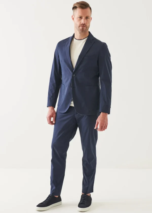 Cotton Blend Blazer