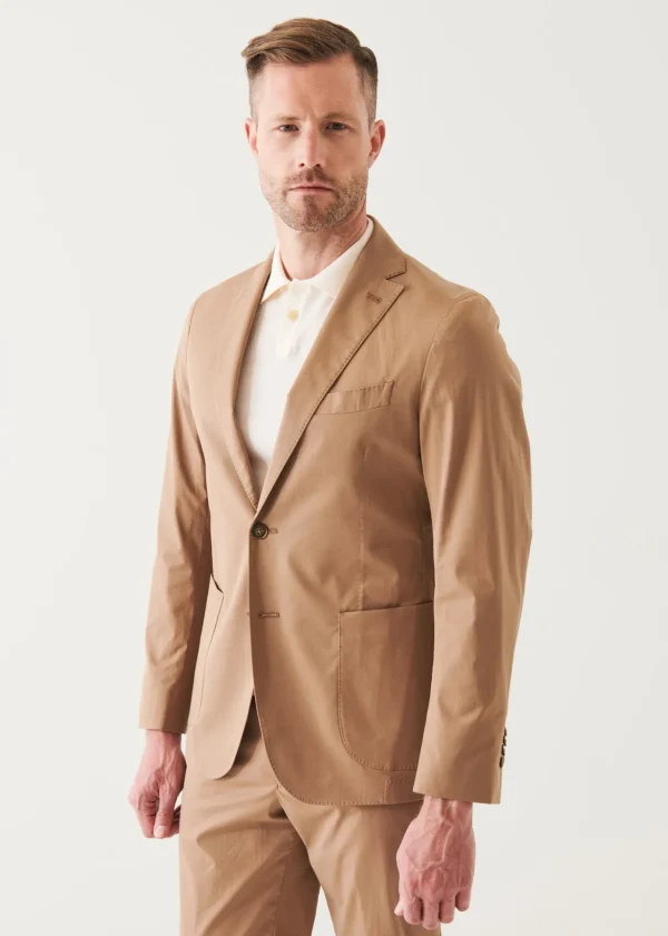 Cotton Blend Blazer