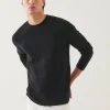 Cotton Cupro Crewneck