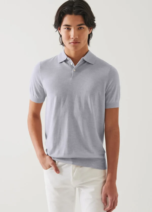 Cotton Cupro Polo