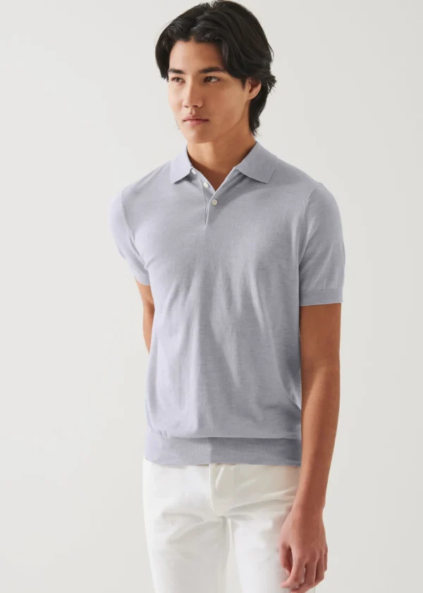 Cotton Cupro Polo