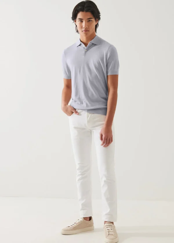 Cotton Cupro Polo