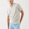 Cotton Cupro Tipped Polo