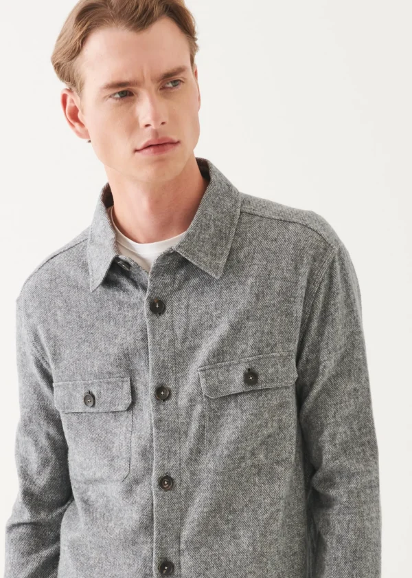 Cotton Shirt Jacket