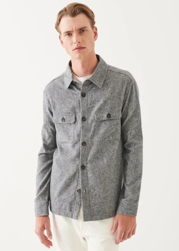 Cotton Shirt Jacket