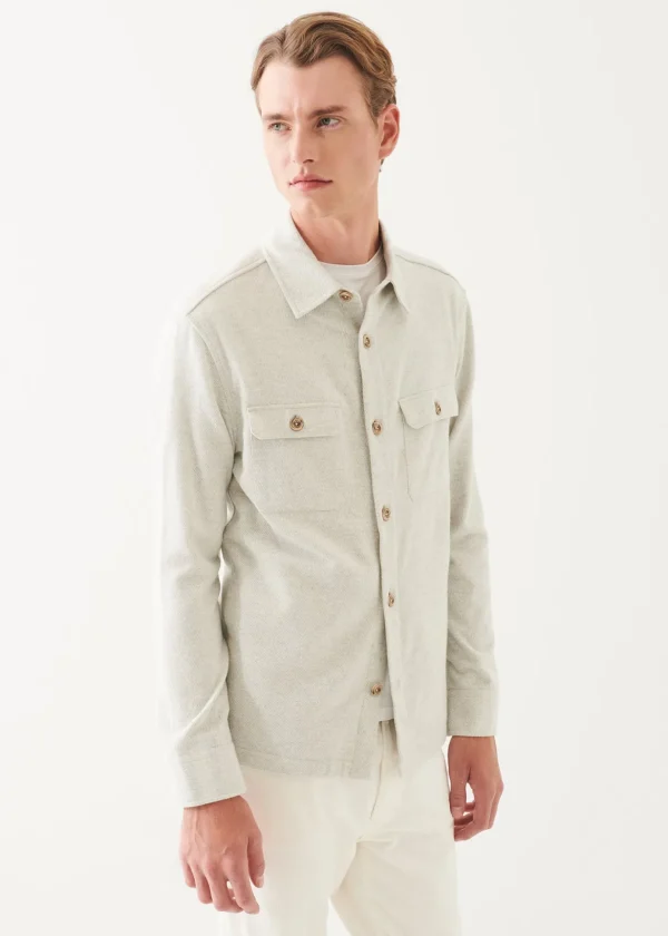 Cotton Shirt Jacket