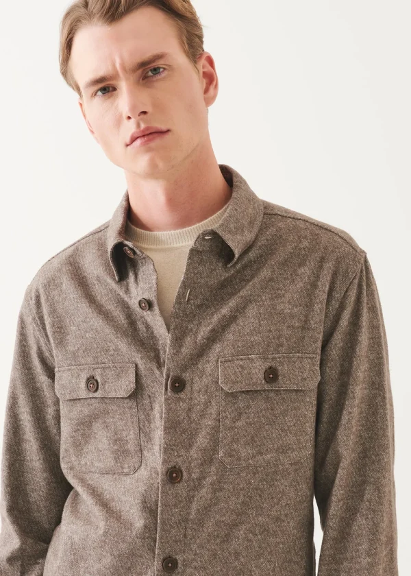 Cotton Shirt Jacket