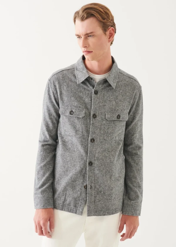 Cotton Shirt Jacket