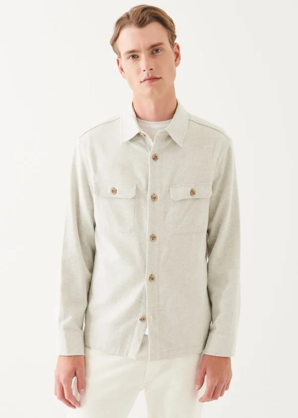 Cotton Shirt Jacket