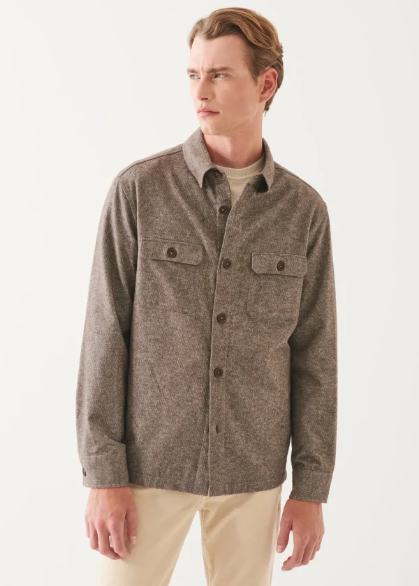 Cotton Shirt Jacket