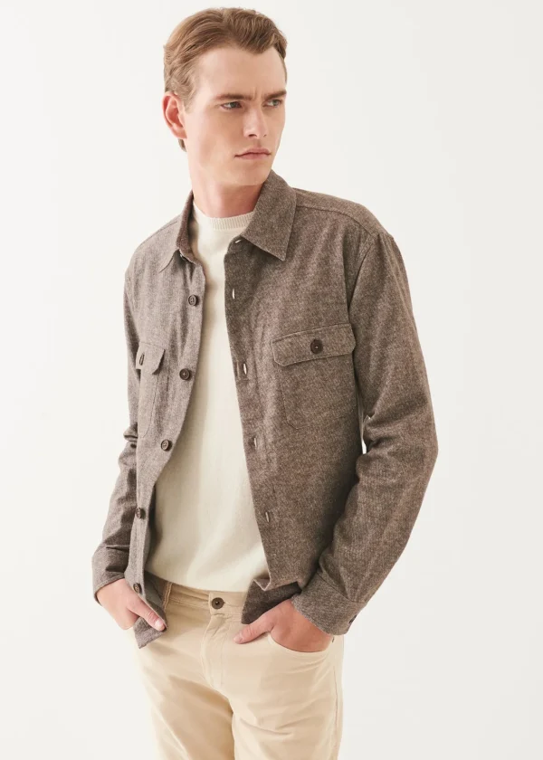 Cotton Shirt Jacket