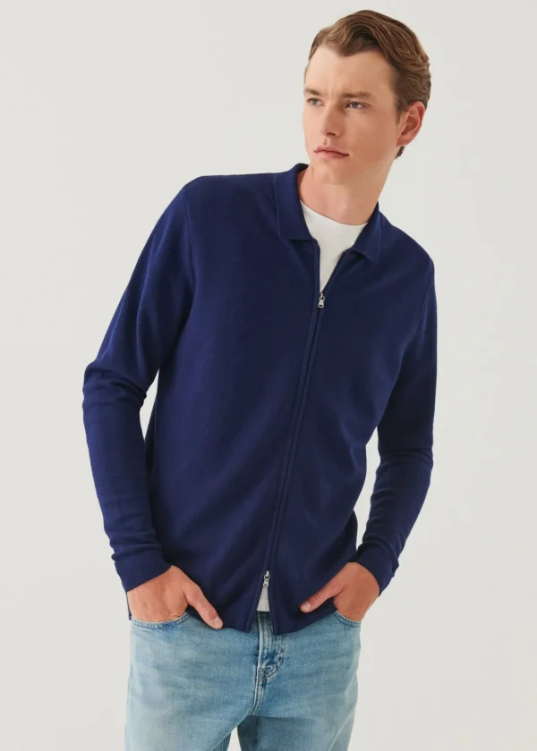 Double Face Full Zip Shirt Jacket