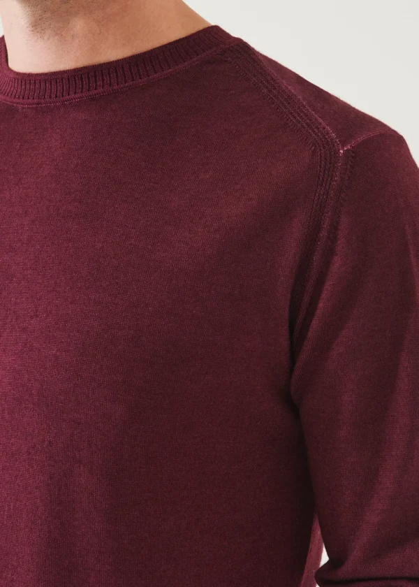 Extra-Fine Merino Cold Dye Crewneck
