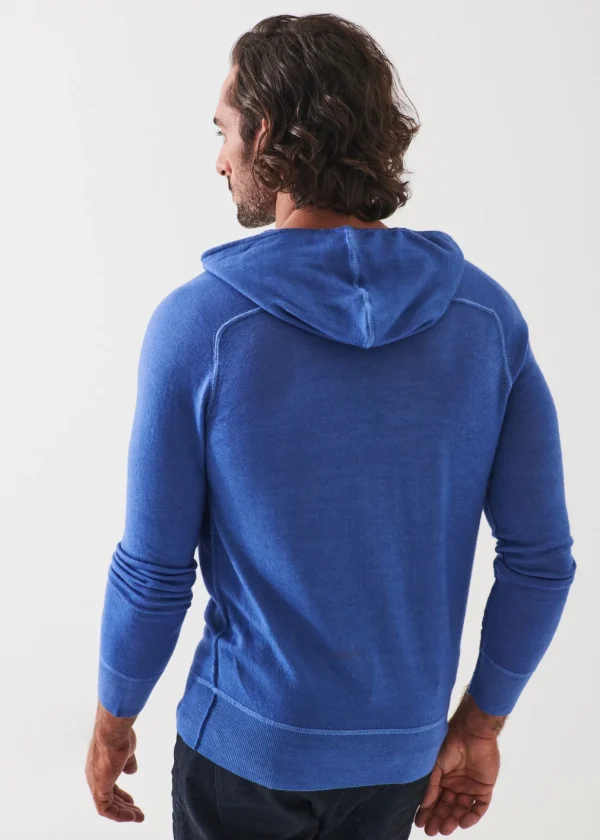 Extra-Fine Merino Vintage Wash Hoodie