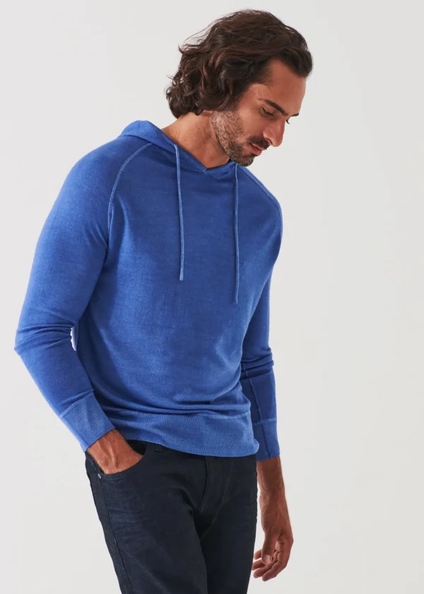 Extra-Fine Merino Vintage Wash Hoodie