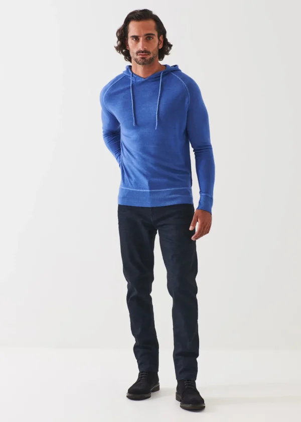 Extra-Fine Merino Vintage Wash Hoodie