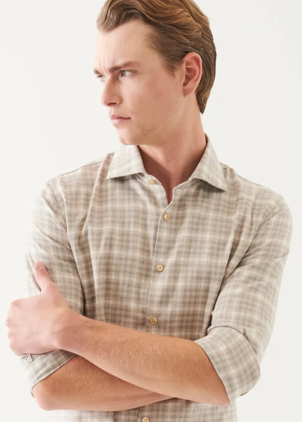 Flannel Plaid Button Up Shirt