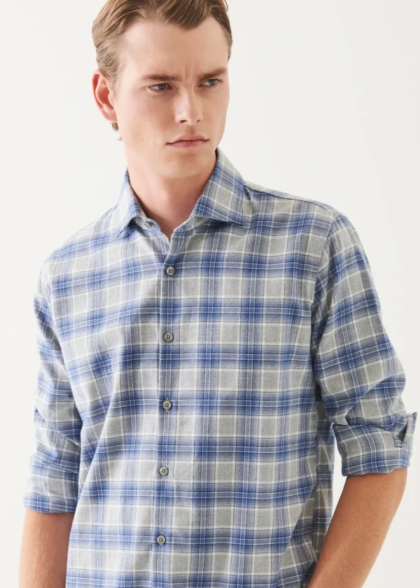 Flannel Plaid Button Up Shirt