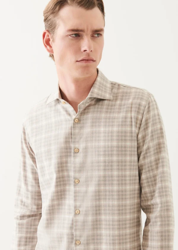 Flannel Plaid Button Up Shirt