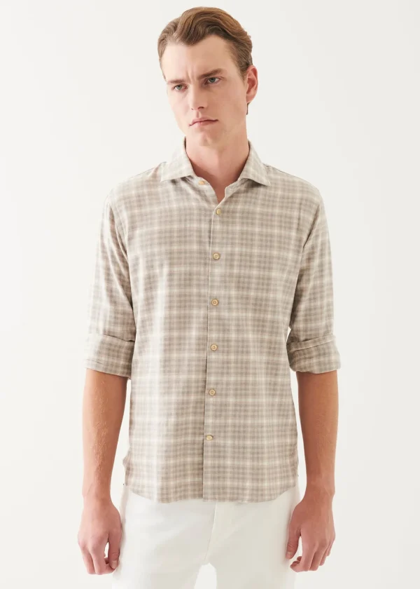 Flannel Plaid Button Up Shirt