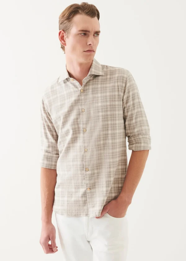 Flannel Plaid Button Up Shirt