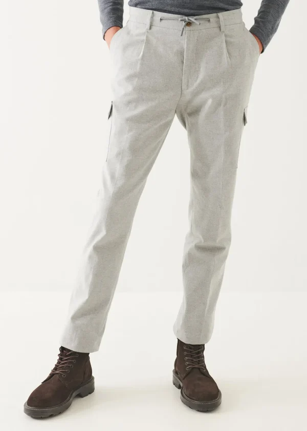 Flannel Slim Cargo Pant