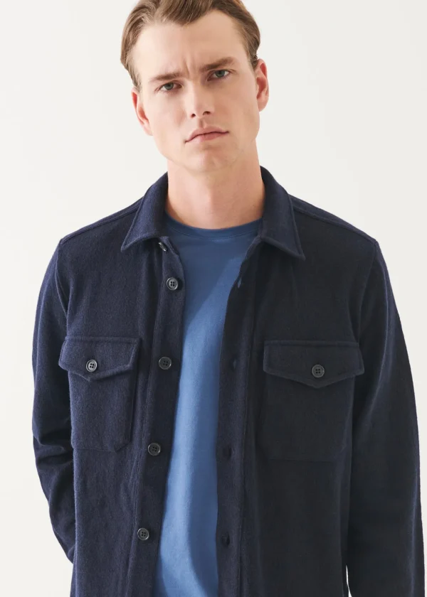 Italian Cashmere Overshirt