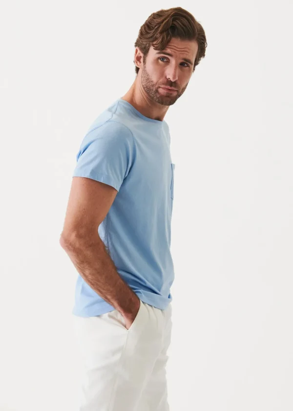 Lightweight Pima Cotton Pocket T-Shirt