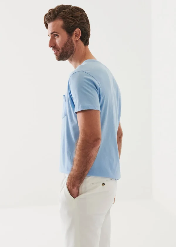 Lightweight Pima Cotton Pocket T-Shirt
