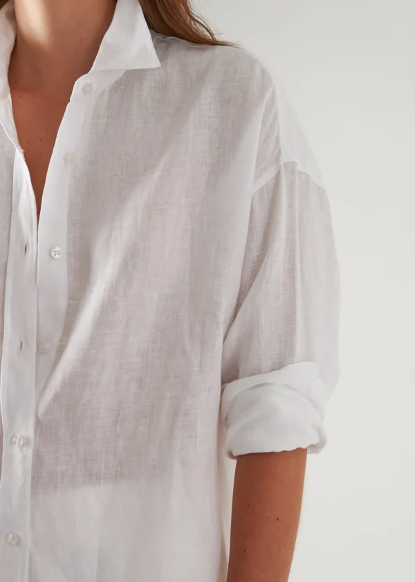 Linen Boyfriend Shirt