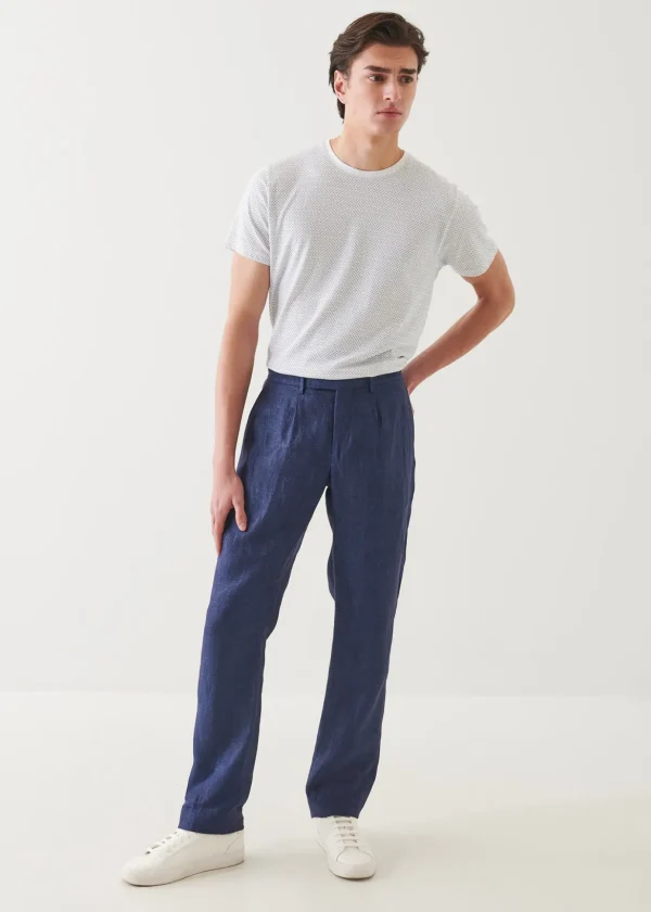 Linen Drawstring Pant