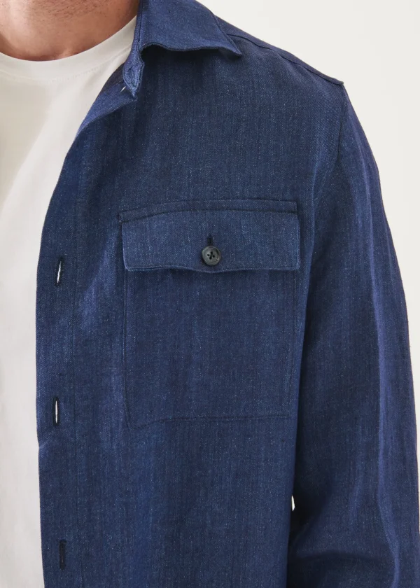 Linen Shirt Jacket
