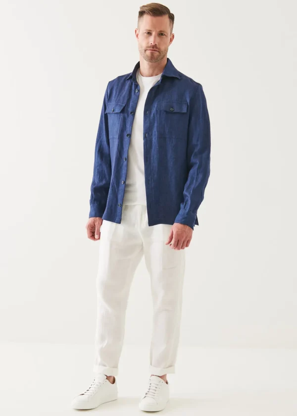 Linen Shirt Jacket