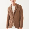 Merino Bubble Stitch Blazer