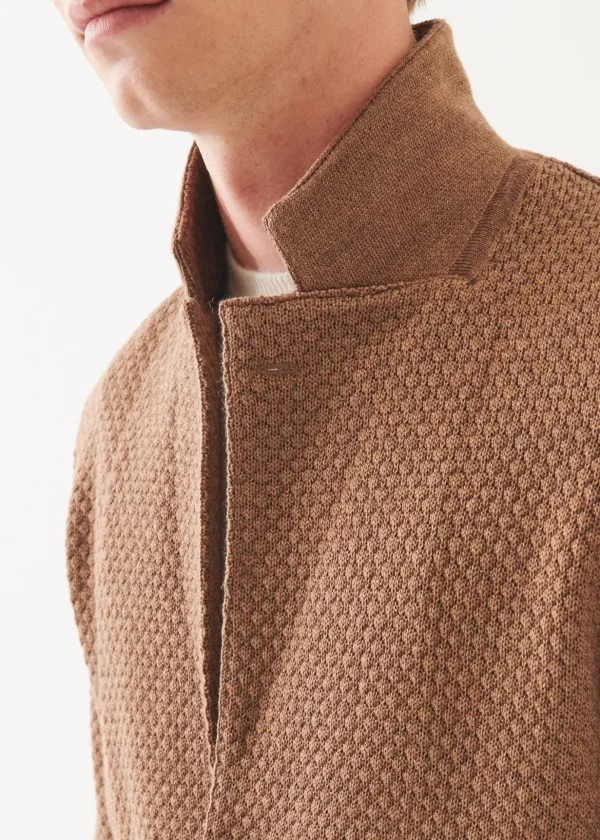 Merino Bubble Stitch Blazer