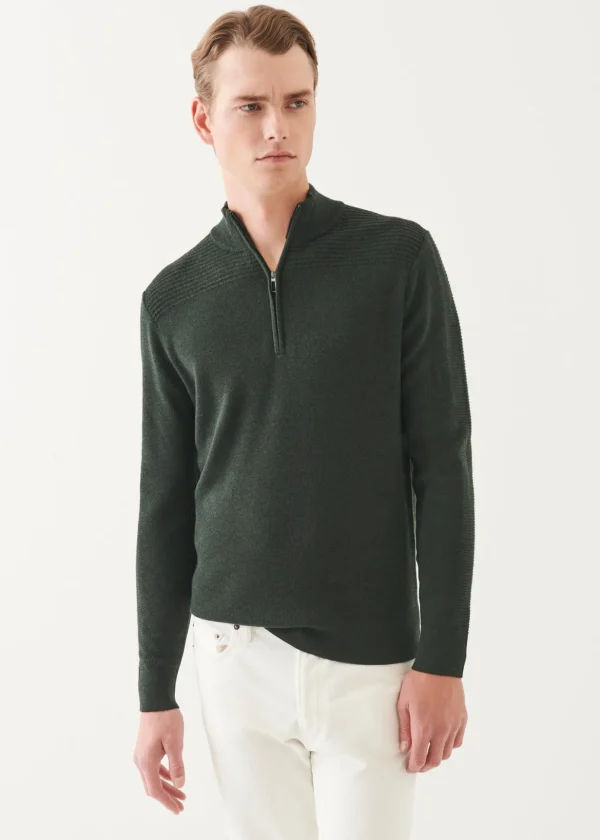 Merino Quarter Zip
