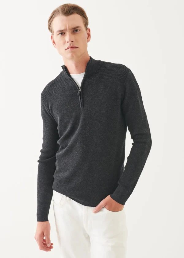 Merino Quarter Zip