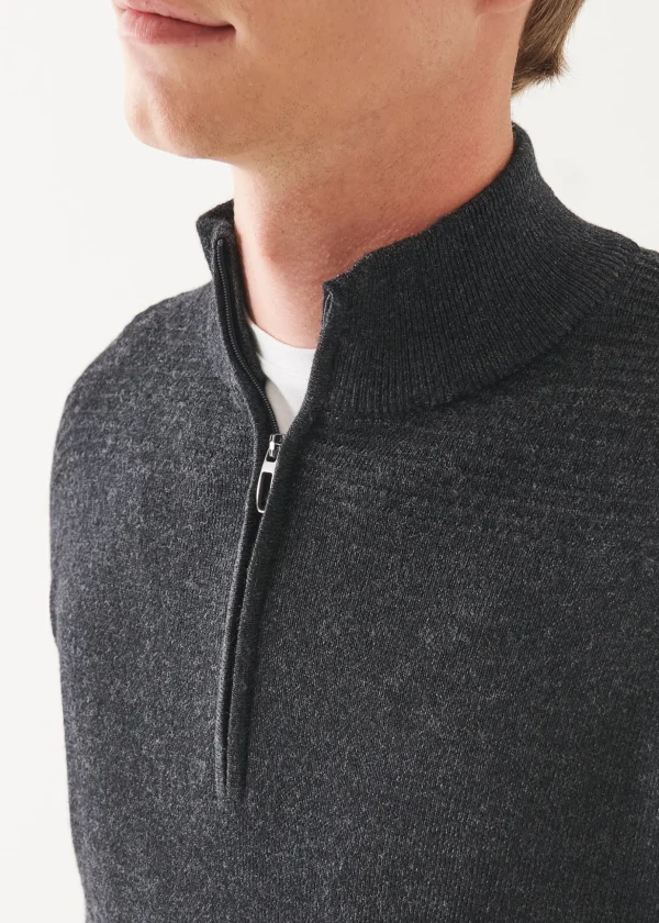 Merino Quarter Zip
